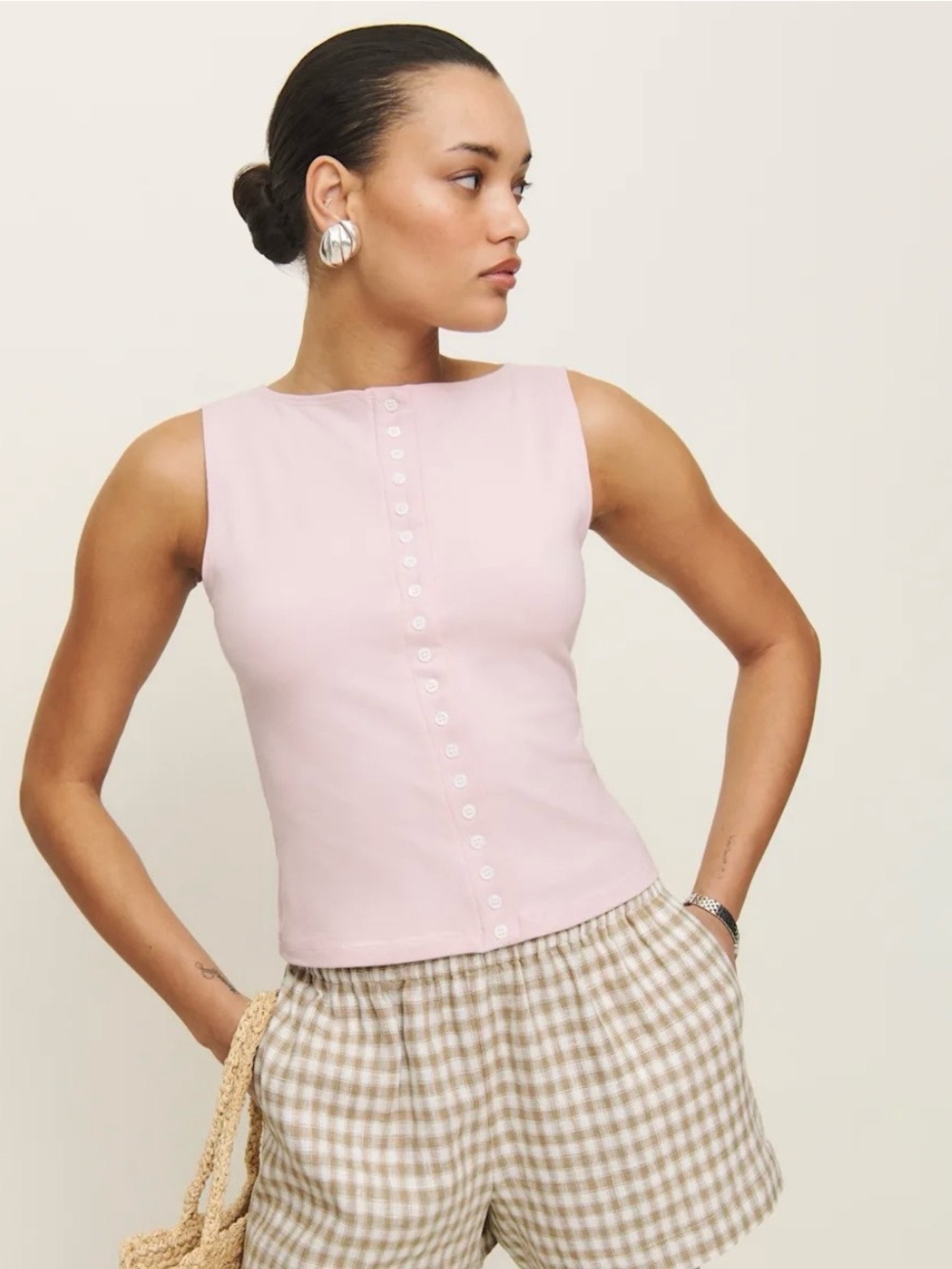 Reformation Julie Knit Top